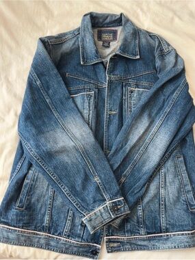 Marithe Francois Girbaud Blue Denim Jean Jacket